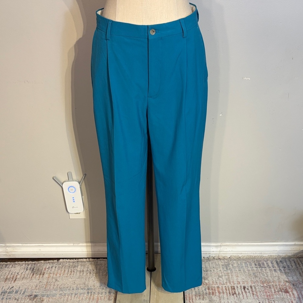 Vibrant Teal Trousers from Zara New condition